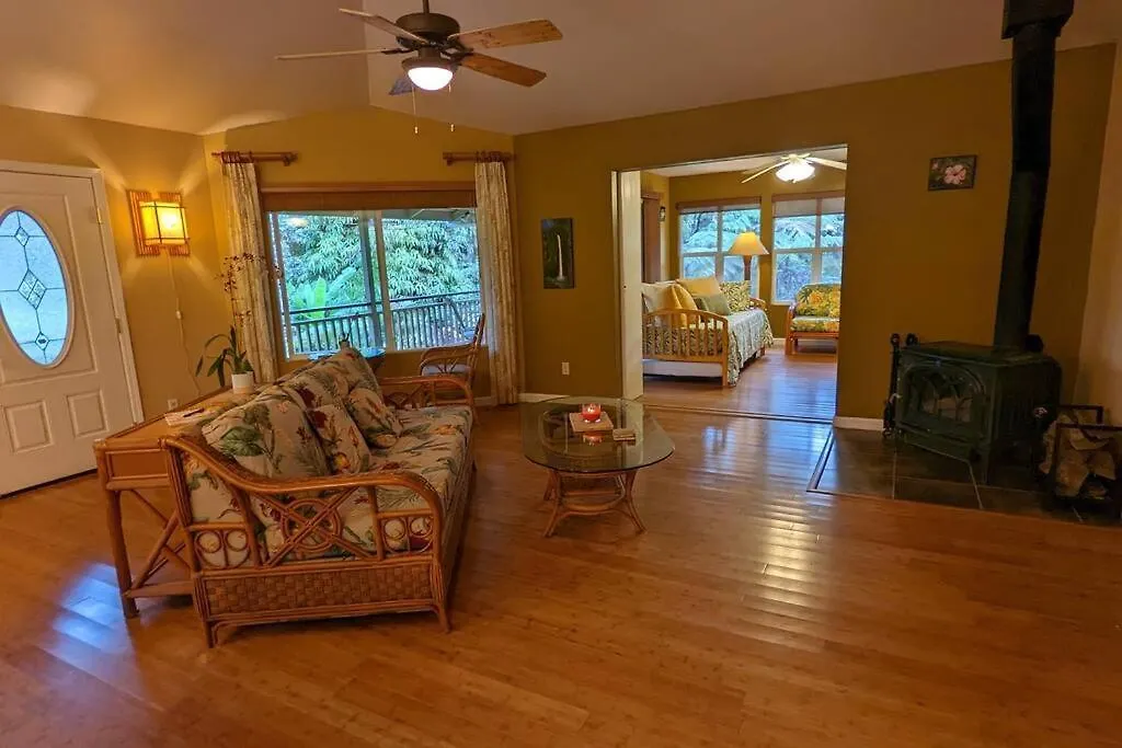 בית נופש Local Living In Volcano Hawaii Breeze&5 Mins To Volcano National Park
