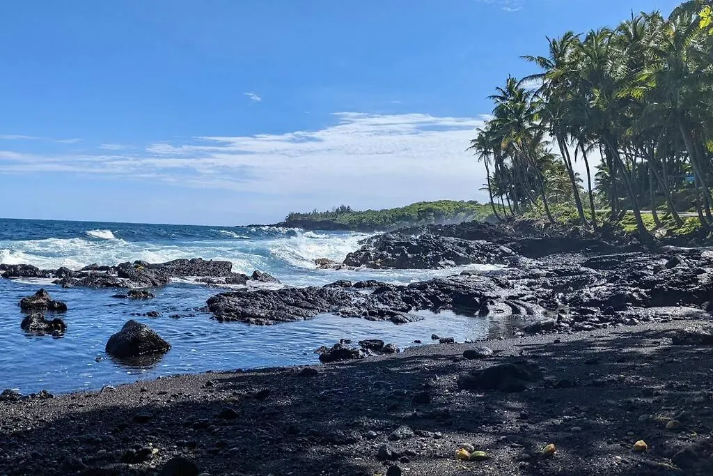 בית נופש Local Living In Volcano Hawaii Breeze&5 Mins To Volcano National Park